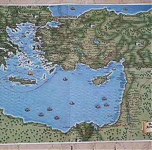 Χάρτης βυζαντινή αυτοκρατορία(