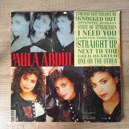 Paula Abdul vinyl used, moderate condition