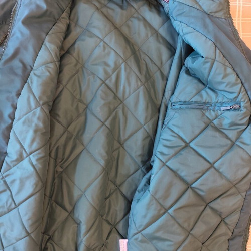 Adidas Vintage Hooded Quilted Jacket XL Green used