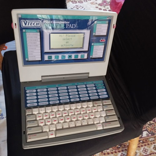 Vtech Power Pad children's laptop used, functional, educational