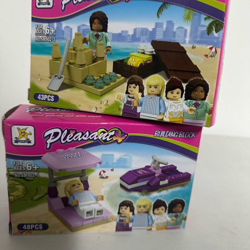 Cocktail Building Blocks Boxes Set of 3 New