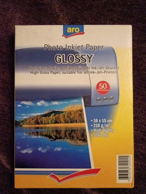 ARO photo paper 10x15 cm new, glossy 50 sheets