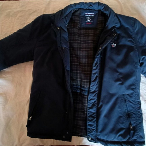 Lexton Yacht Club Winter Jacket XL dark blue like new