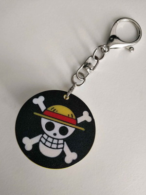 Luffy Hat Keychain new from One Piece