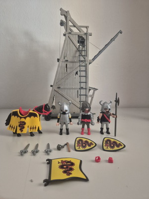 Playmobil 4441 Siege Tower like new