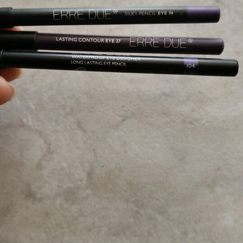 Erre Due waterproof long-lasting eye pencils like new