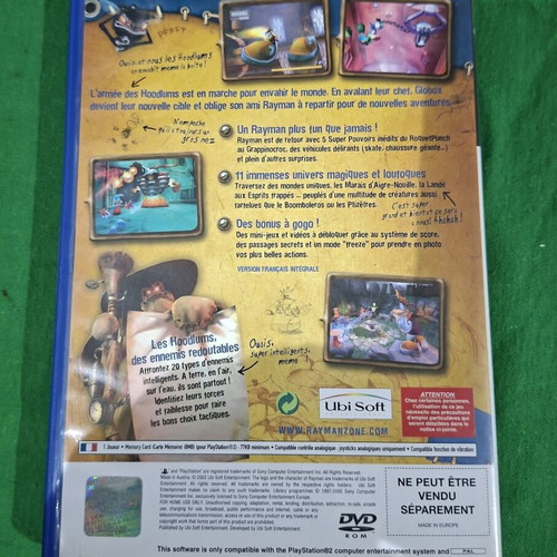 Rayman 3 PlayStation 2 game like new with box and manual