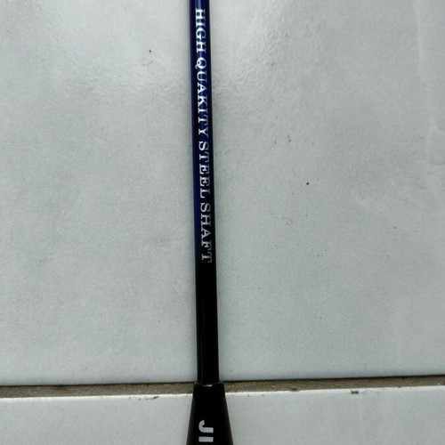 Badminton rackets JIELING JL118 set of 2 like new, red and blue