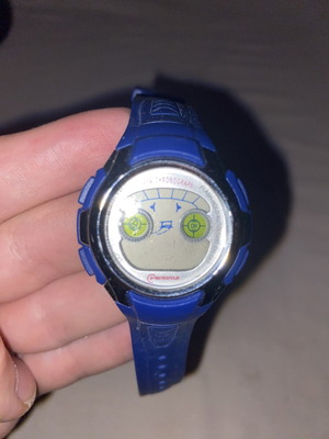 Mingrui children's digital sports watch, blue