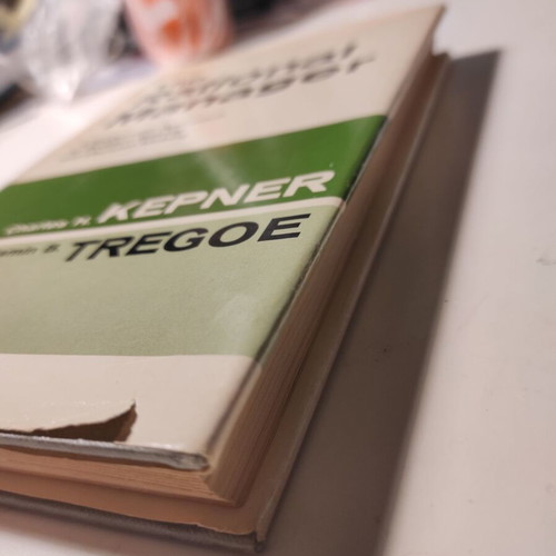 The Rational Manager hardcover book like new