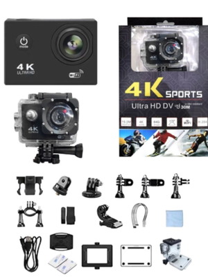 Action Camera Full HD 1080P with Waterproof Case