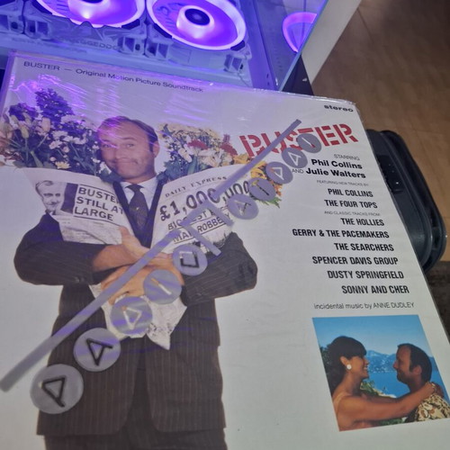 Buster 1988 Original Motion Picture Soundtrack vinyl