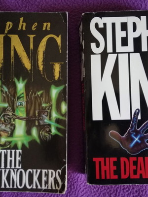 Stephen King The Dead Zone & The Tommyknockers paperback books used