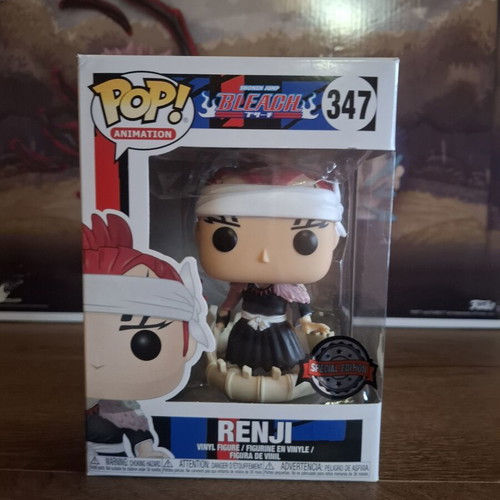 Funko Pop Animation 347 Bleach Renji with Bankai Sword Special Edition like new