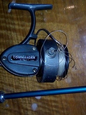 Fishing rod 165cm used with Commander reel system