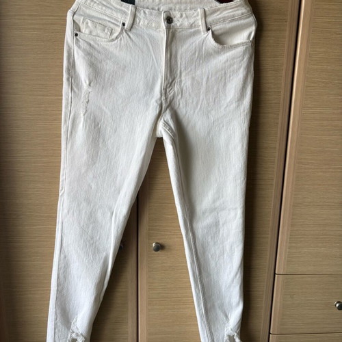 White jeans H&M new, size XXL