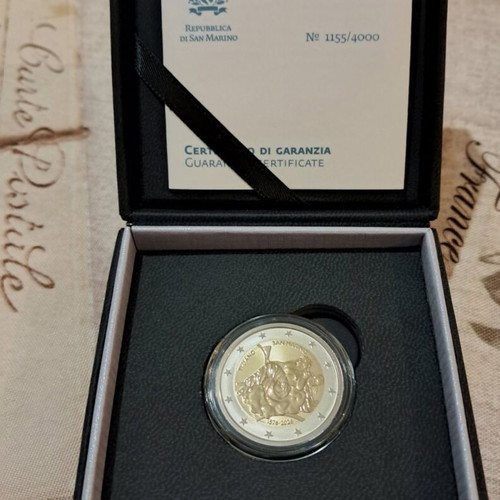 San Marino 2 Euro 2026 Tiziano Reverse Proof coin new in case