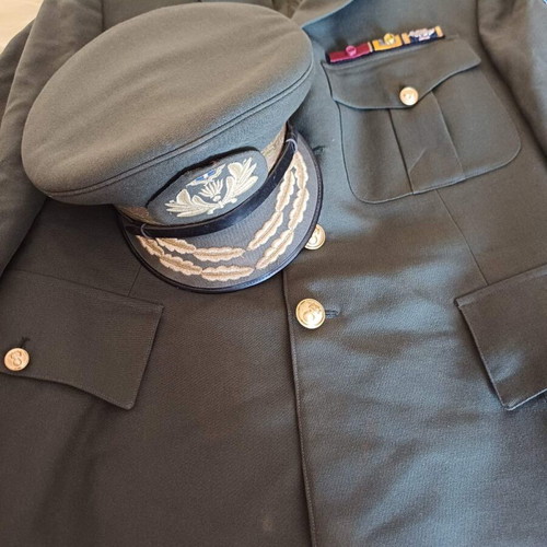 Brigadier General Uniform Jacket and Cap like new, Greek Army