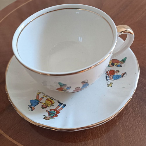 Villeroy & Boch porcelain children's dinnerware vintage used
