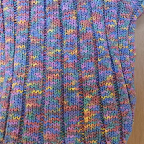Karavan knitted top like new, multicolor