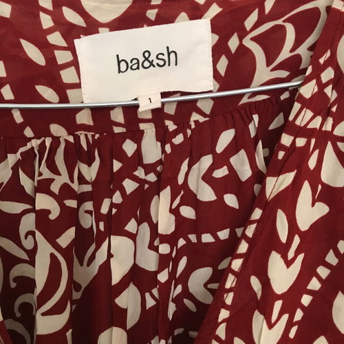 Ba&sh mini dress size XS/S like new, brown and multicolor