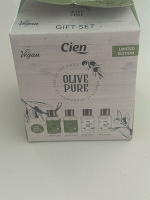Σετ ομορφιάς Cien Olive Pure vegan, 4 τεμάχια, καινούργιο