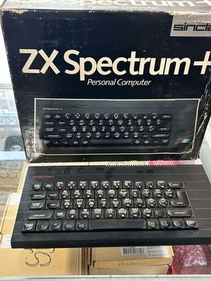 Spectrum ZX Plus used with box and power supply