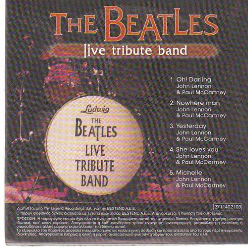 The Beatles Live Tribute Band 5 CDs new, pop