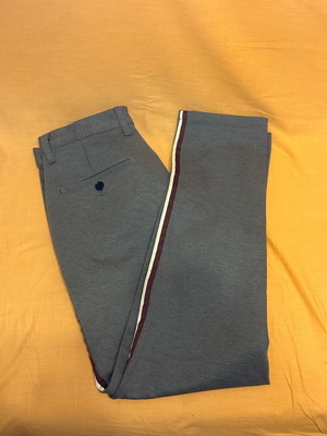 Men's gray pants like new, size M
