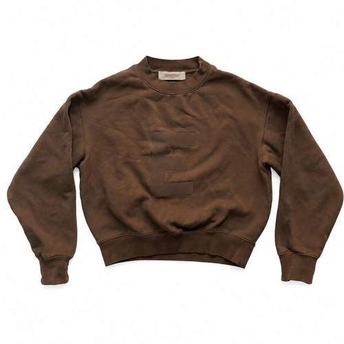 Essentials brown hoodie small size like new