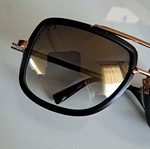 Dita Mach-One sunglasses like new, black and gold