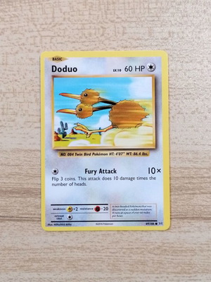 Pokémon Doduo Evolutions 2016 card new