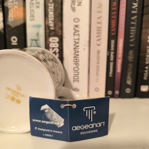 Zakynthos souvenir mug new with olive design