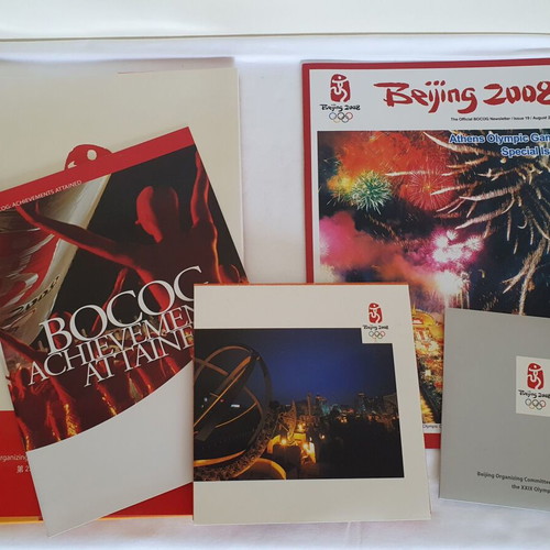 Athens Olympics 2004 collectible lot used with DVD, tickets, souvenirs