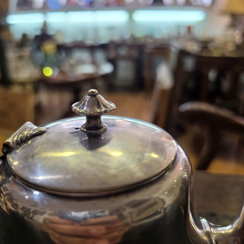 Christofle Vintage Silver Plated Teapot Art Deco used