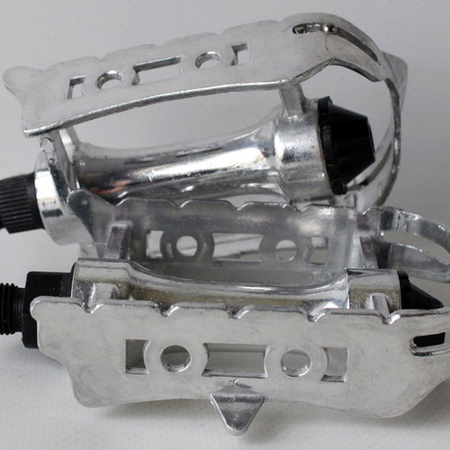 Vintage pedals for old retro road bicycle 22cm/40cm new