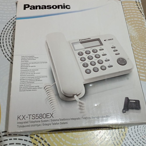 Panasonic KX-TS580EX Corded Phone Black New