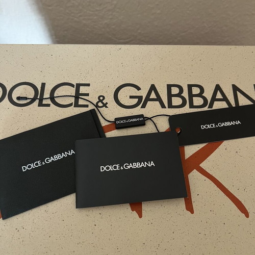 Dolce & Gabbana Cushion sneakers, white and grey, size 38