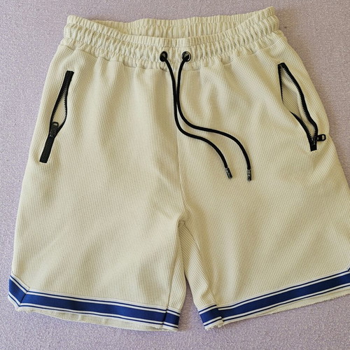 Furla men's basketball shorts used, size Large, white with blue details