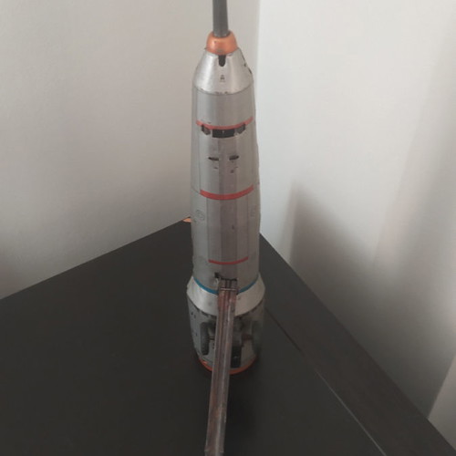 Rocket toy 1970 used, 38cm
