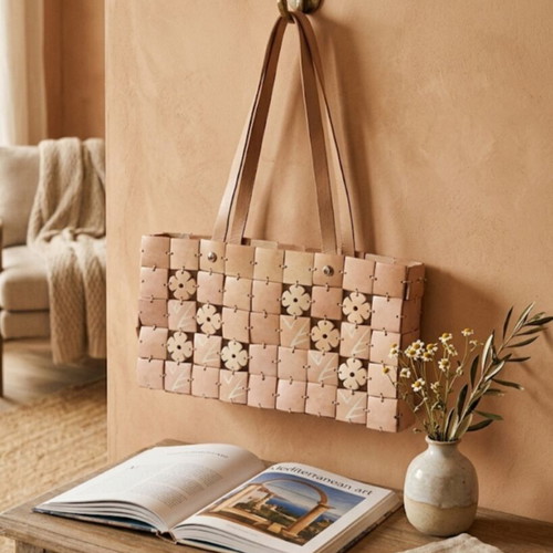 Axel vintage boho handbag, beige