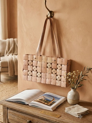 Axel vintage boho handbag, beige