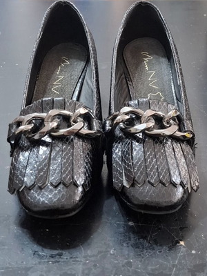 Miss NV Croco Women's Pumps Size 36 New Black