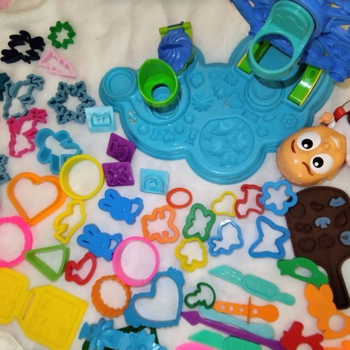 Play-Doh set used, with non-working figure included