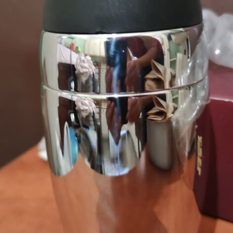 Ghidini Vigneto Italian cocktail shaker inox