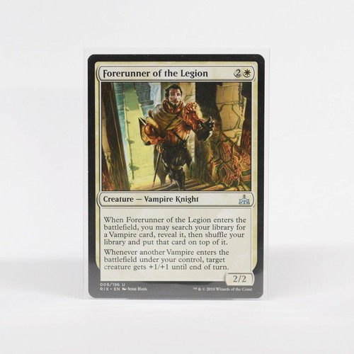 Magic The Gathering Forerunner of the Legion card near mint, RIX set