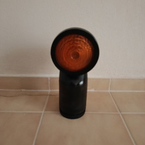 Handmade table lamp with unique lighting and 1m cable