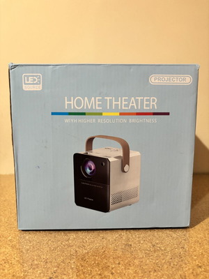 Mini LCD projector 720p LED lamp with built-in speaker