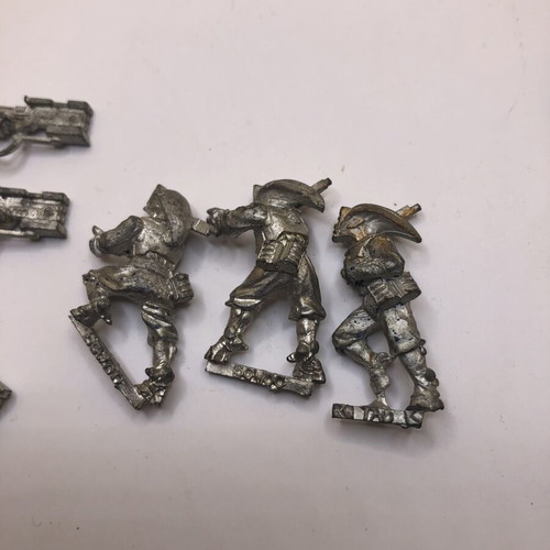 GW Warhammer 40K Tau Pathfinders vintage unpainted, like new, set of 3