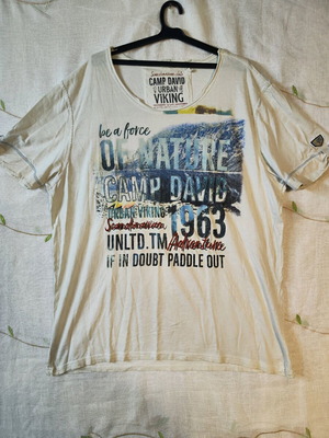 Camp David Urban Viking T-shirt 3XL like new, white